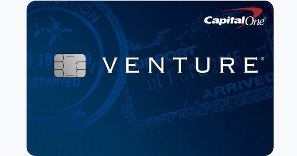 CapitalOne Venture travel rewards credit card.