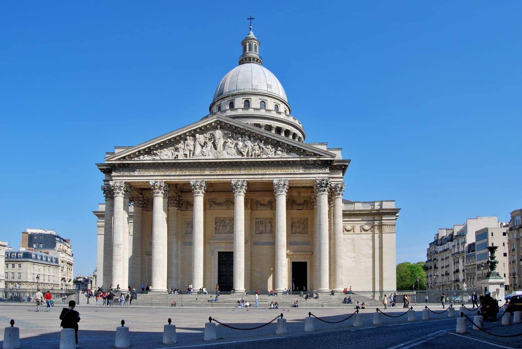 The Pantheon in Paris, France.