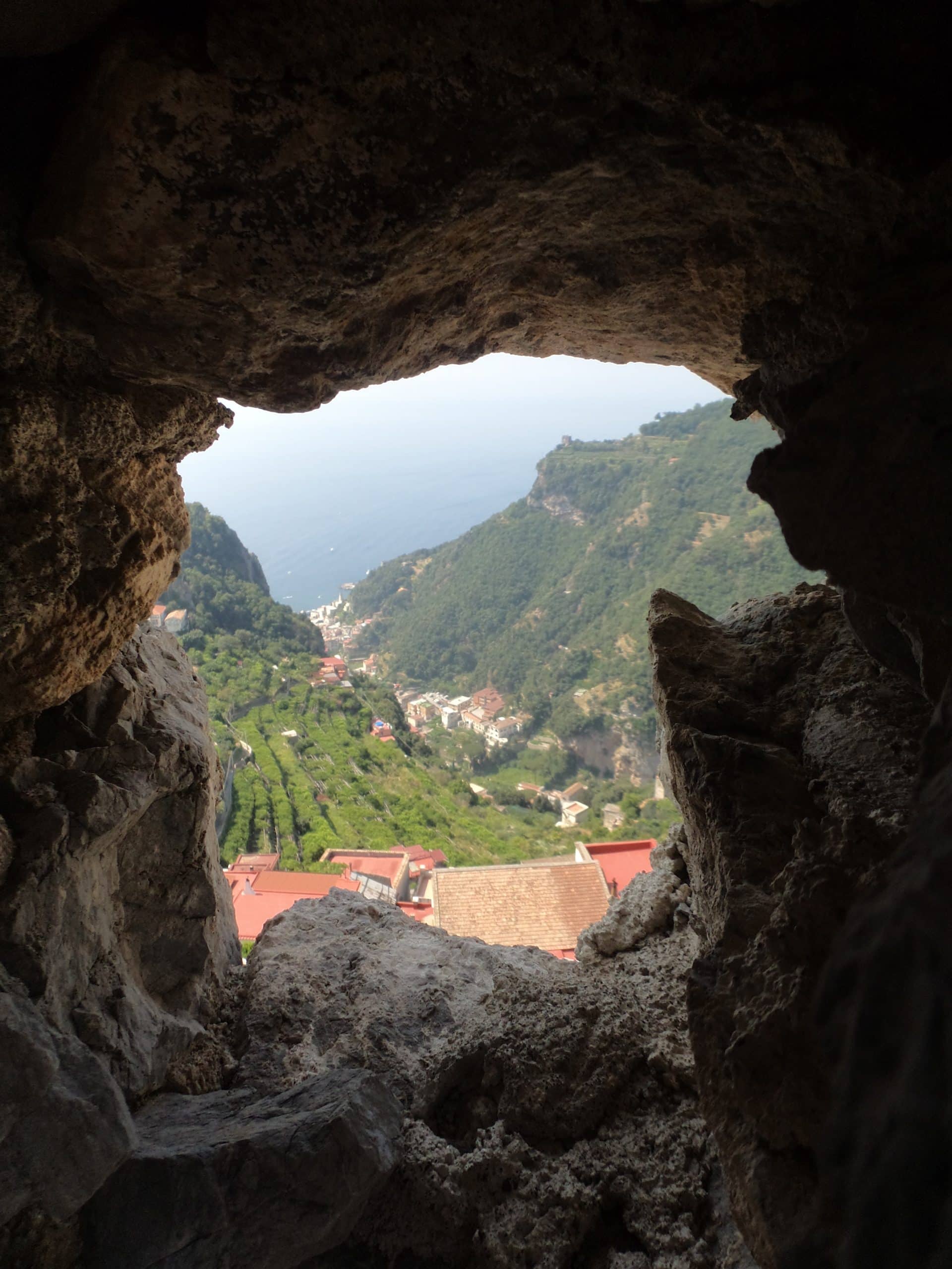 Path of the Gods hike on the Amalfi Coast.
