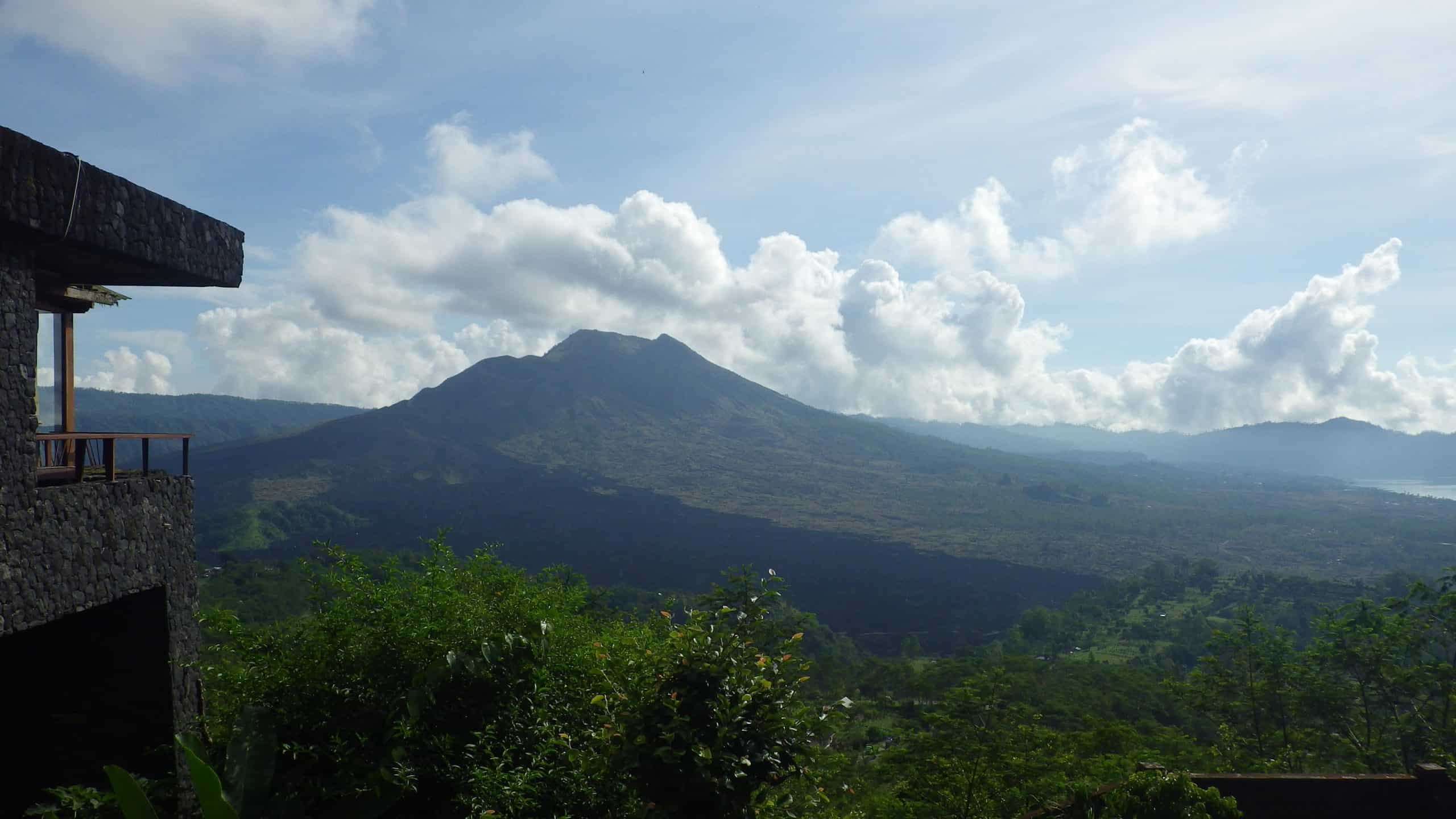 Sunrise view from Mount Agung.
