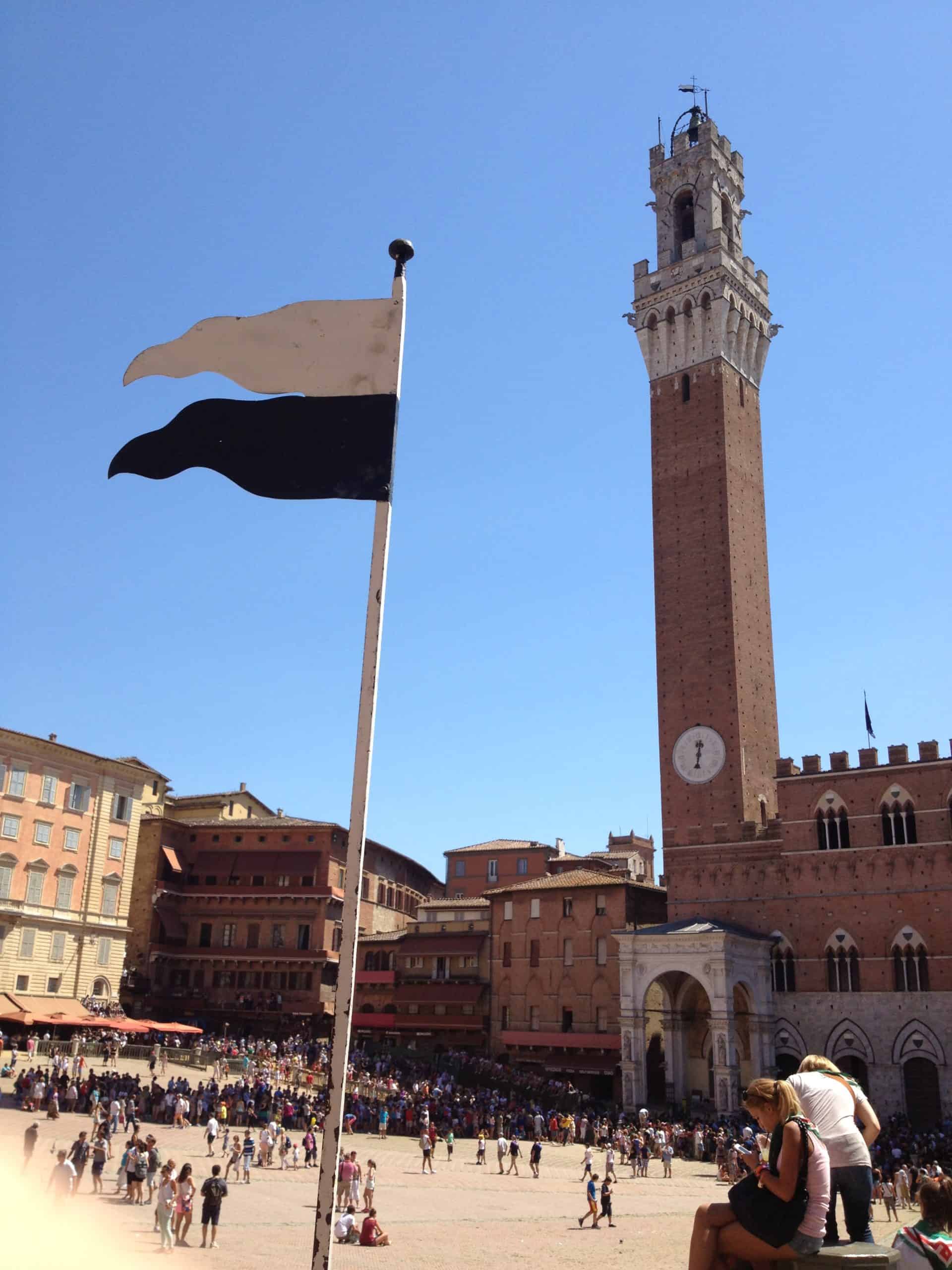 Siena, Italy Piazza del Campo.